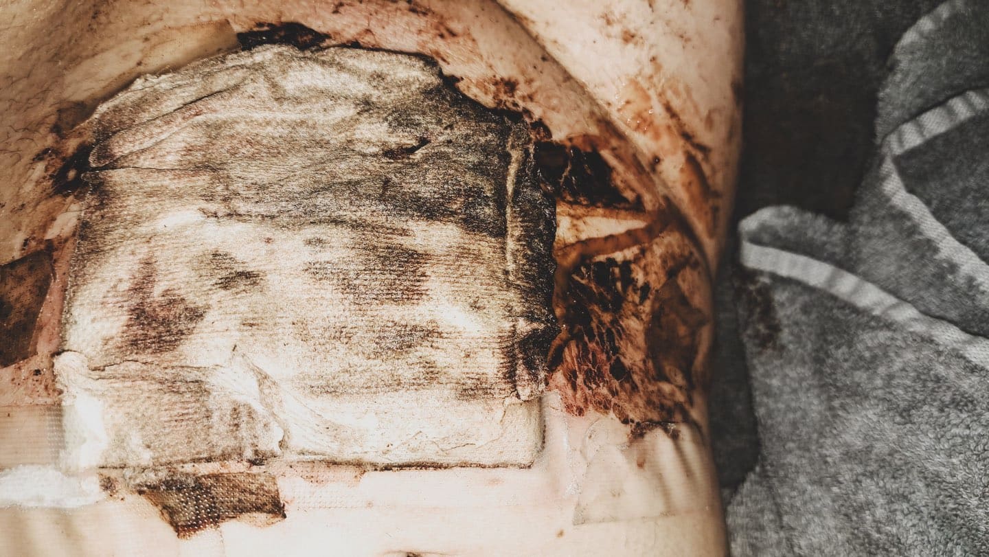 I had to leave notes for the postal worker